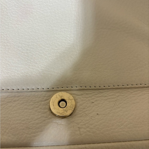 Tory Burch white bombe small shoulder bag/cross body with dust bag - Picture 6 of 9